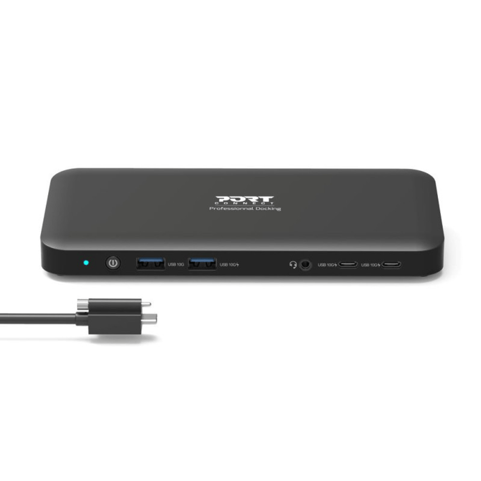 Image 1 for PORT Office docking station 3 X 4 USB-C 11 devices 100W