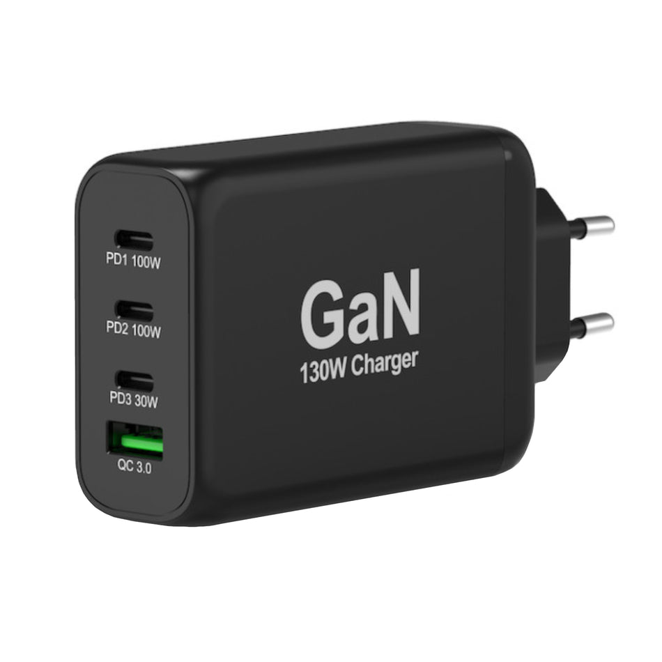 Image 2 for Port Connect GaN 130W PD USB Type-C Wall Charger