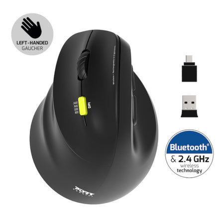 Image 2 for Port Connect Ergo Shape Rechargeable Wireless Mouse