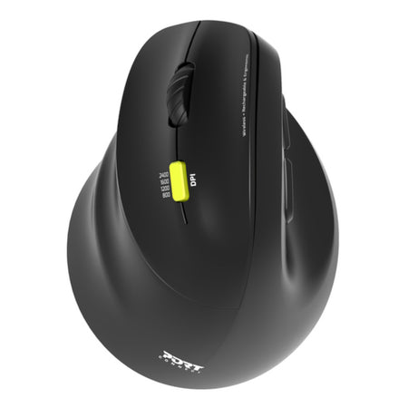 Image 1 for Port Connect Ergo Shape Rechargeable Wireless Mouse
