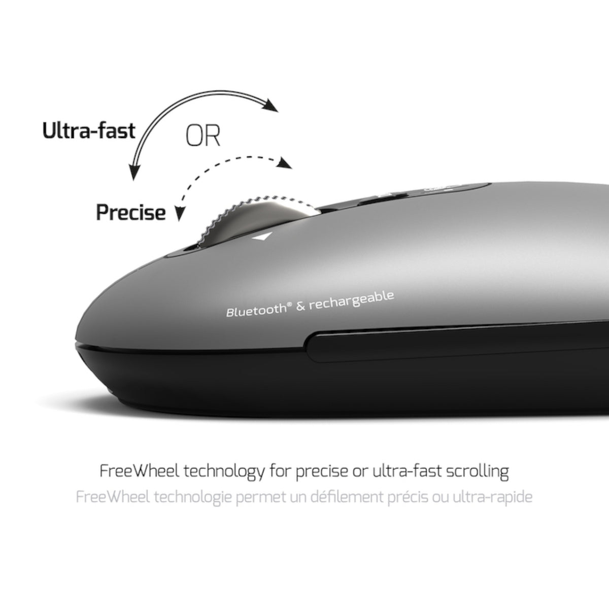 Image 5 for Port Connect PURE Bluetooth Rechargeable Mouse
