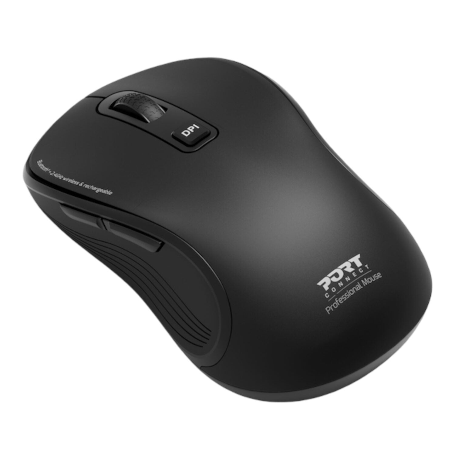 Image 3 for Port Connect Essential Bluetooth Wireless Rechargeable Mouse