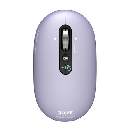 Image 1 for Port Connect PURE MAC Rechargeable Wireless and Bluetooth Mouse - Iris