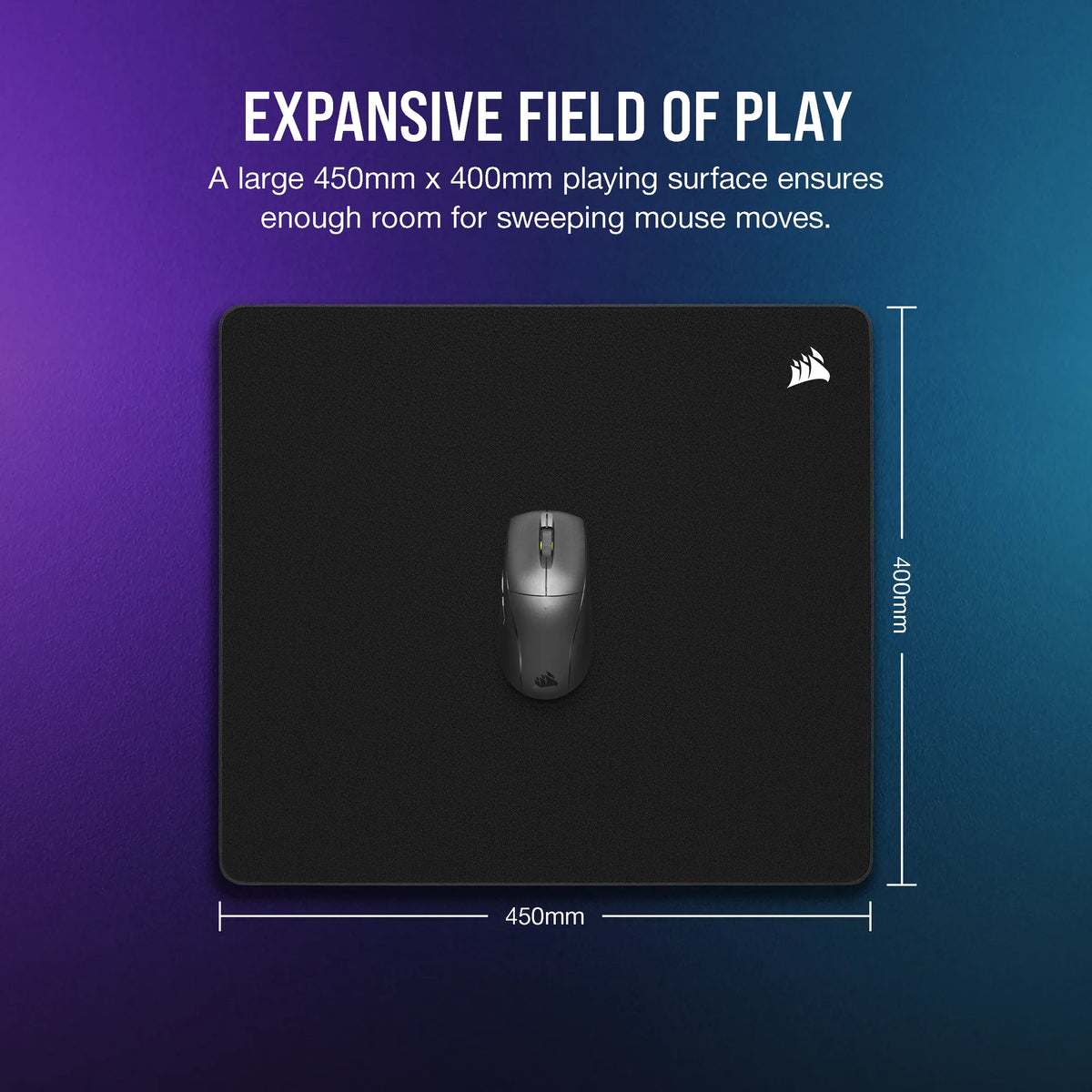 Image 8 for Corsair MM500 v2 Large Hybrid Cloth Gaming Mouse Pad