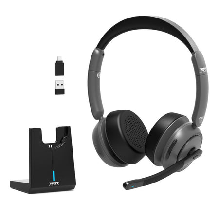 Image 1 for Port Connect ON’R 700 Bluetooth Wireless Headset with Noise Cancellation
