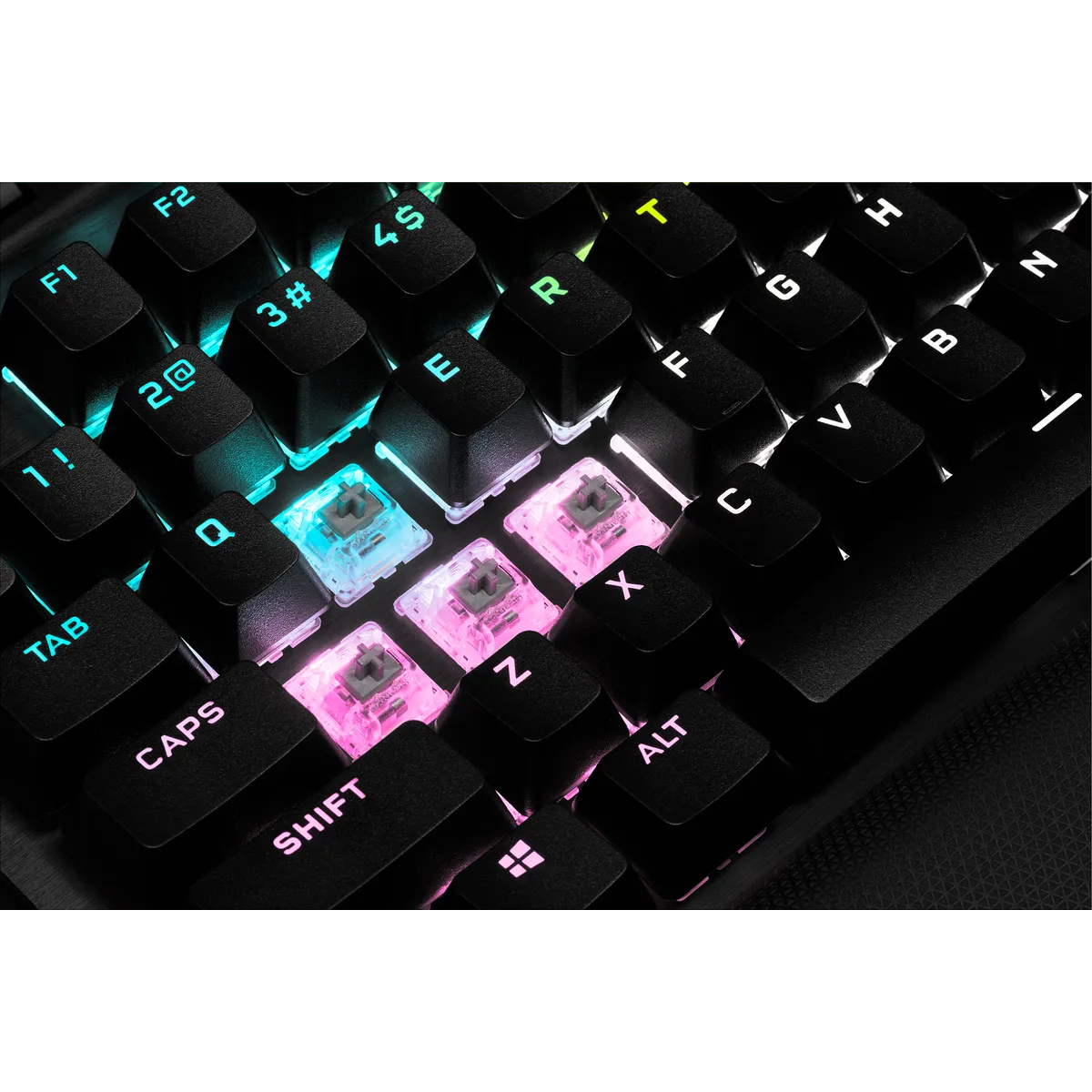 Image 1 for Corsair K70 RGB TKL Champion Series Mechanical Gaming Keyboard - Cherry MX Speed Switches - Black