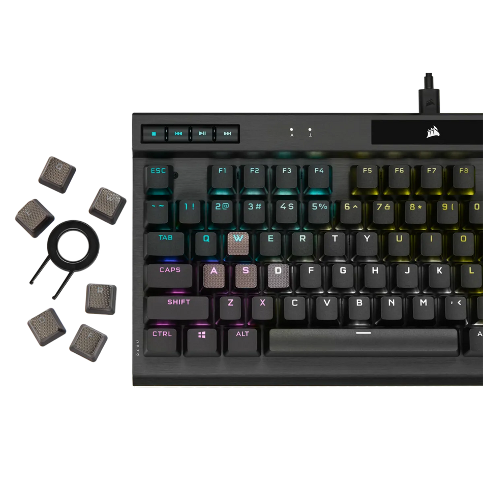 Image 2 for Corsair K70 RGB TKL Champion Series Mechanical Gaming Keyboard - Cherry MX Speed Switches - Black