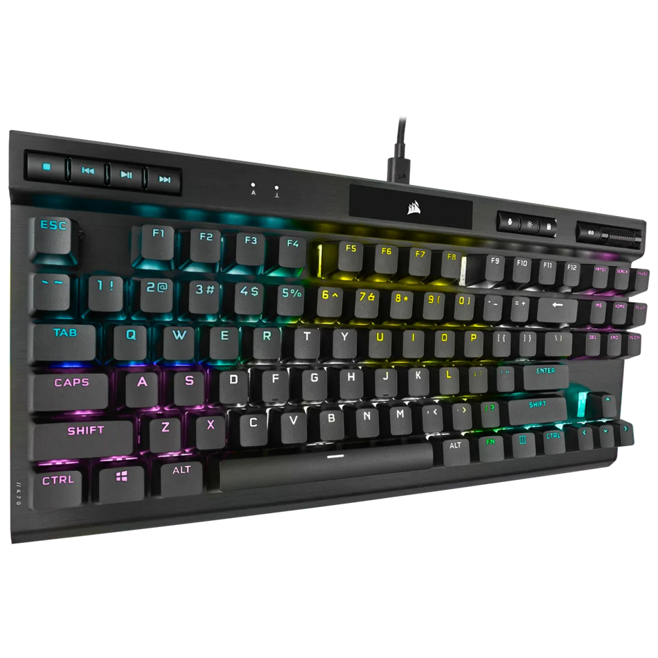 Image 7 for Corsair K70 RGB TKL Champion Series Mechanical Gaming Keyboard - Cherry MX Speed Switches - Black