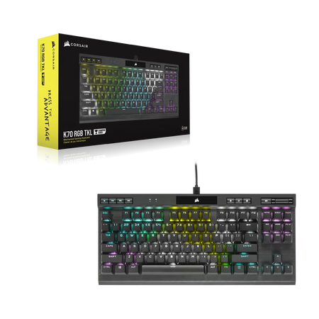 Image 9 for Corsair K70 RGB TKL Champion Series Mechanical Gaming Keyboard - Cherry MX Speed Switches - Black