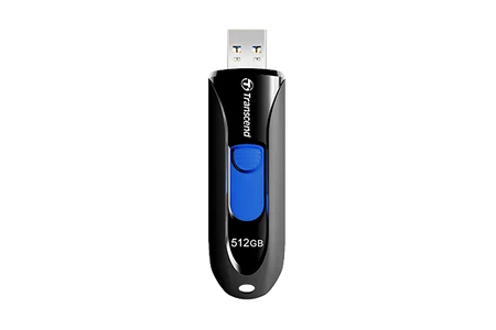 Image 1 for Transcend 512GB JF790 Capless USB Flash Drive