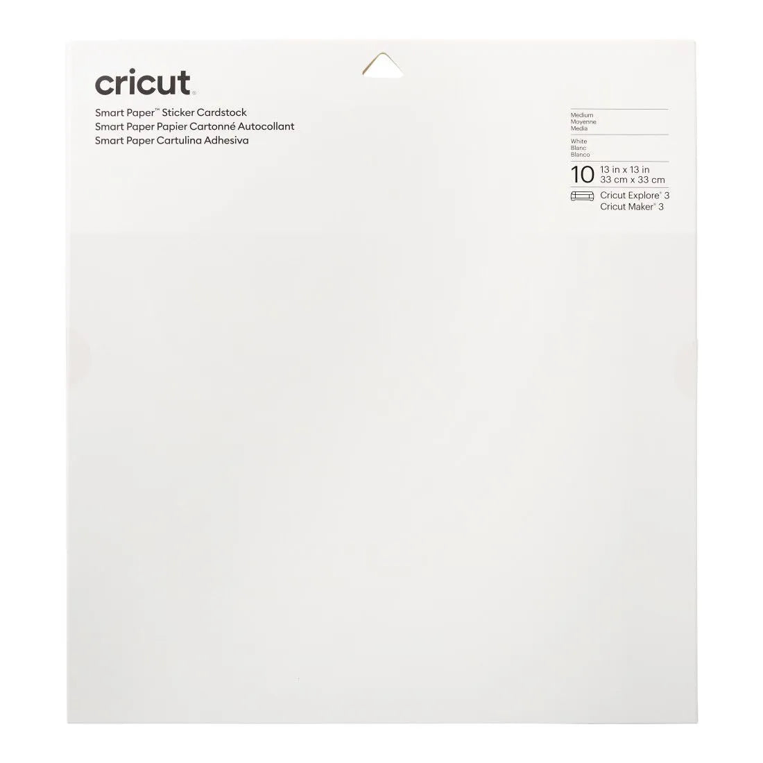 Image 12 for Cricut Smart Sticker Cardstock White 33x33cm 10 Sheets