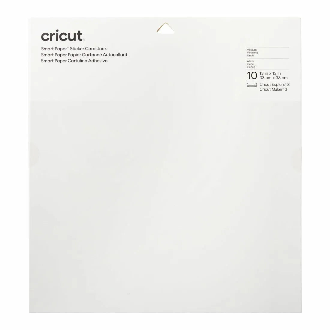 Image 13 for Cricut Smart Sticker Cardstock White 33x33cm 10 Sheets
