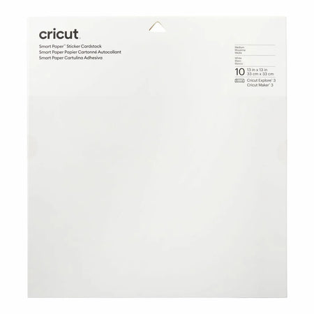 Image 13 for Cricut Smart Sticker Cardstock White 33x33cm 10 Sheets