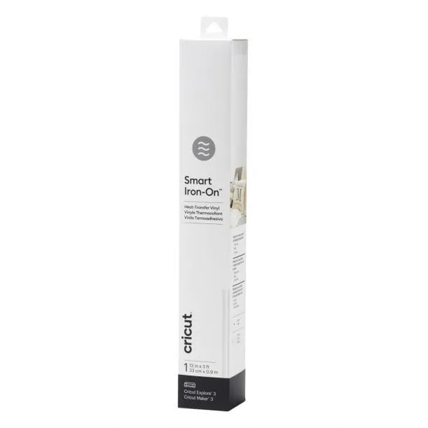 Image 2 for Cricut Smart Iron-On Vinyl - White, 33cm x 91cm (1 Sheet)