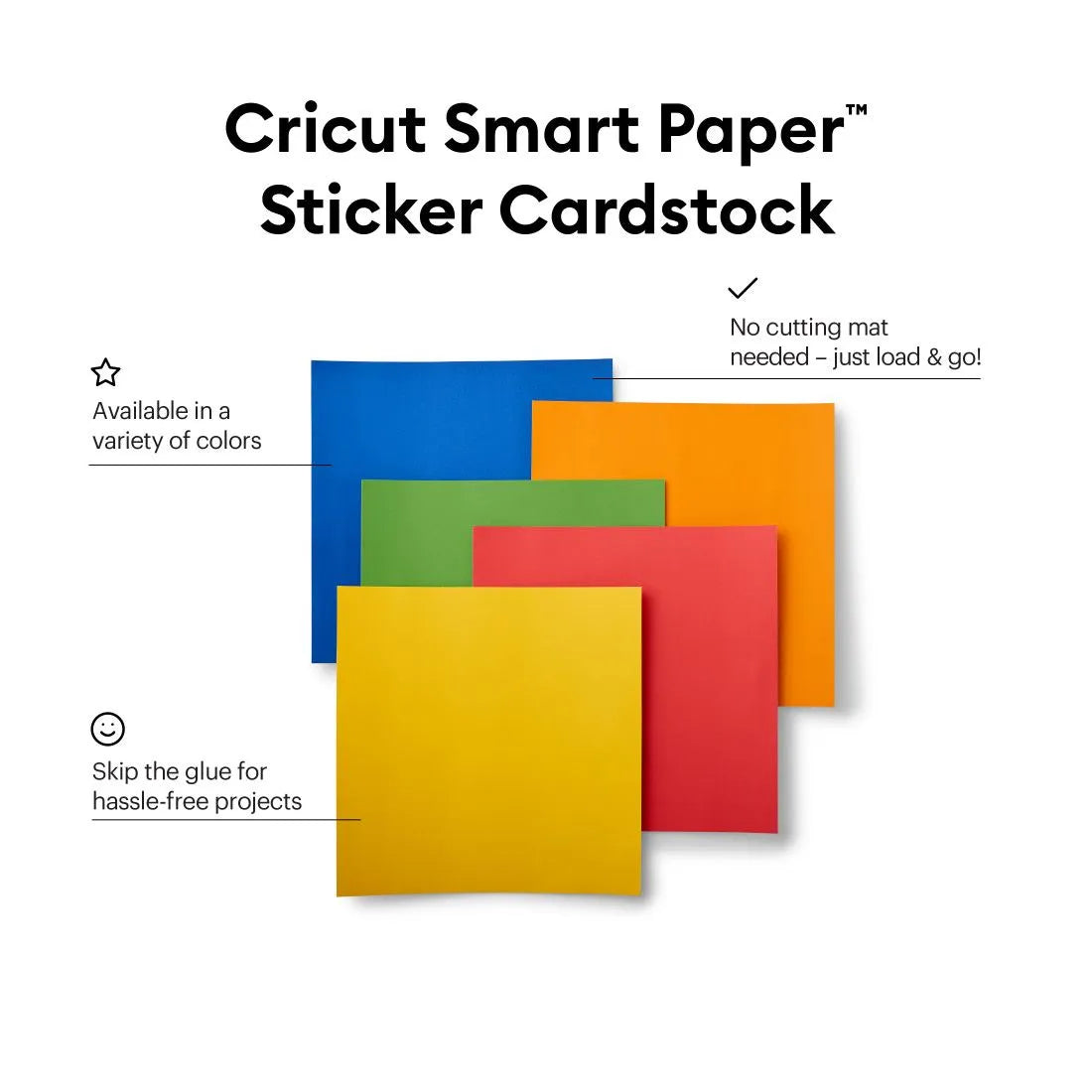 Image 6 for Cricut Smart Sticker Cardstock - Brilliant Bows 33x33cm, 10 Sheets