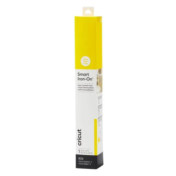 Image 1 for 2008697 - Cricut Smart Iron-on 33x91cm 1 sheet (Yellow)