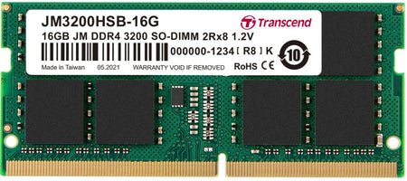 Image 2 for Transcend 16GB DDR4 3200MHz SO-DIMM Memory