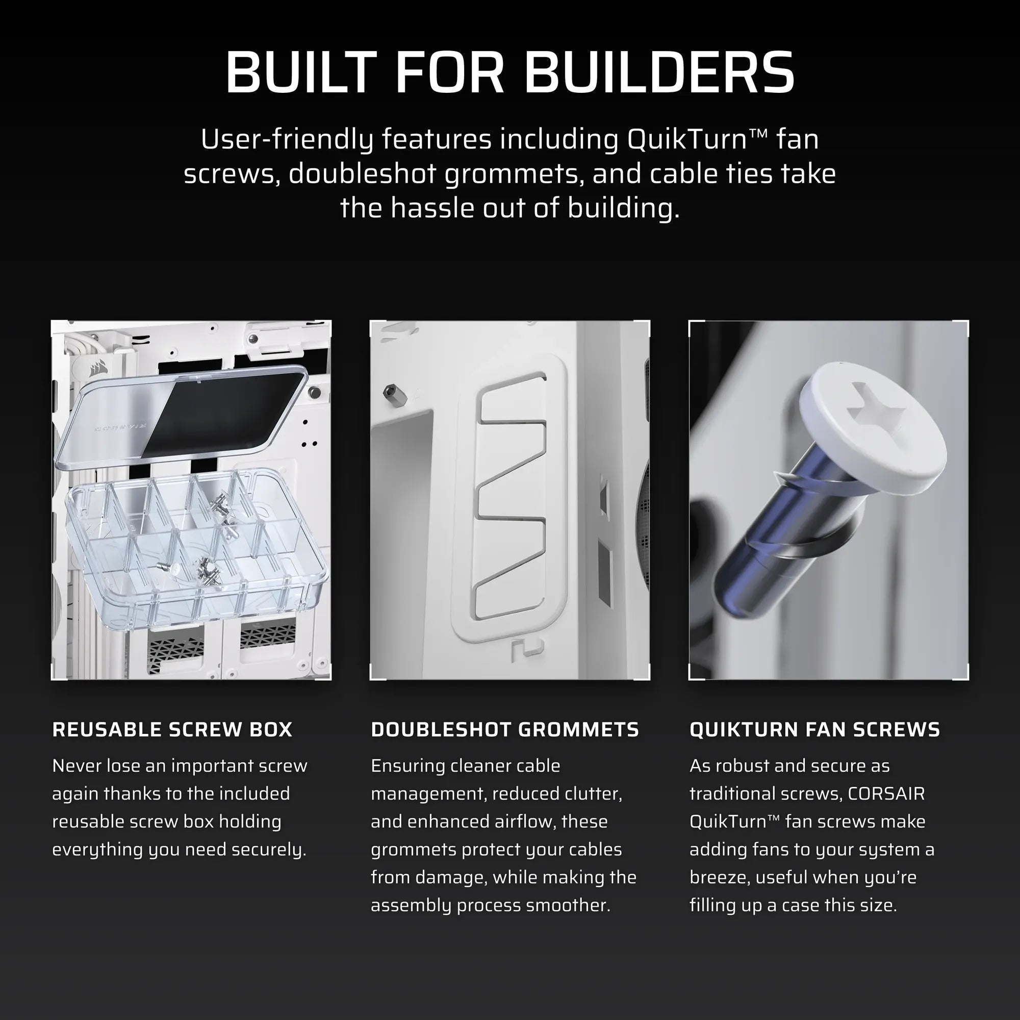 Image 5 for Corsair 5000T Mid-Tower PC Case - White