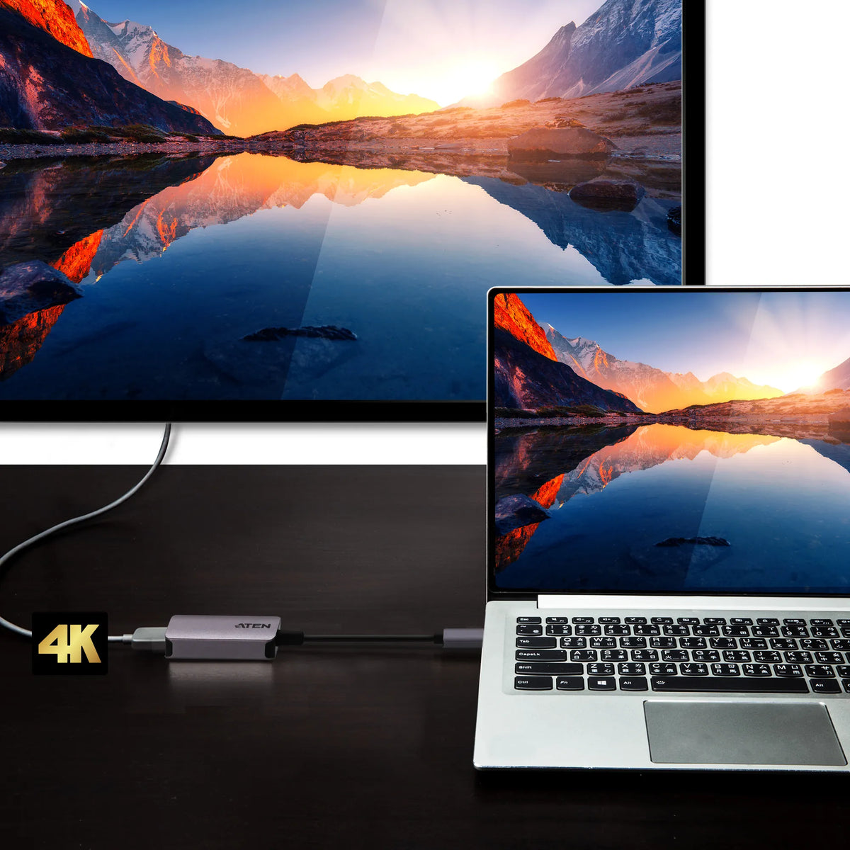 Image 3 for ATEN USB-C to HDMI 4K Adapter