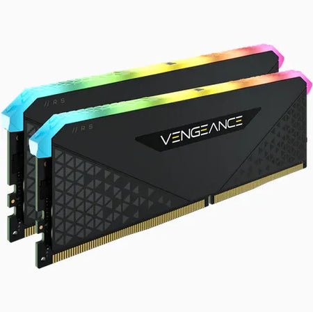 Image 1 for Corsair Vengeance RGB RS 32GB (2x16GB) DDR4-3200 C16 Desktop Memory Kit - Black