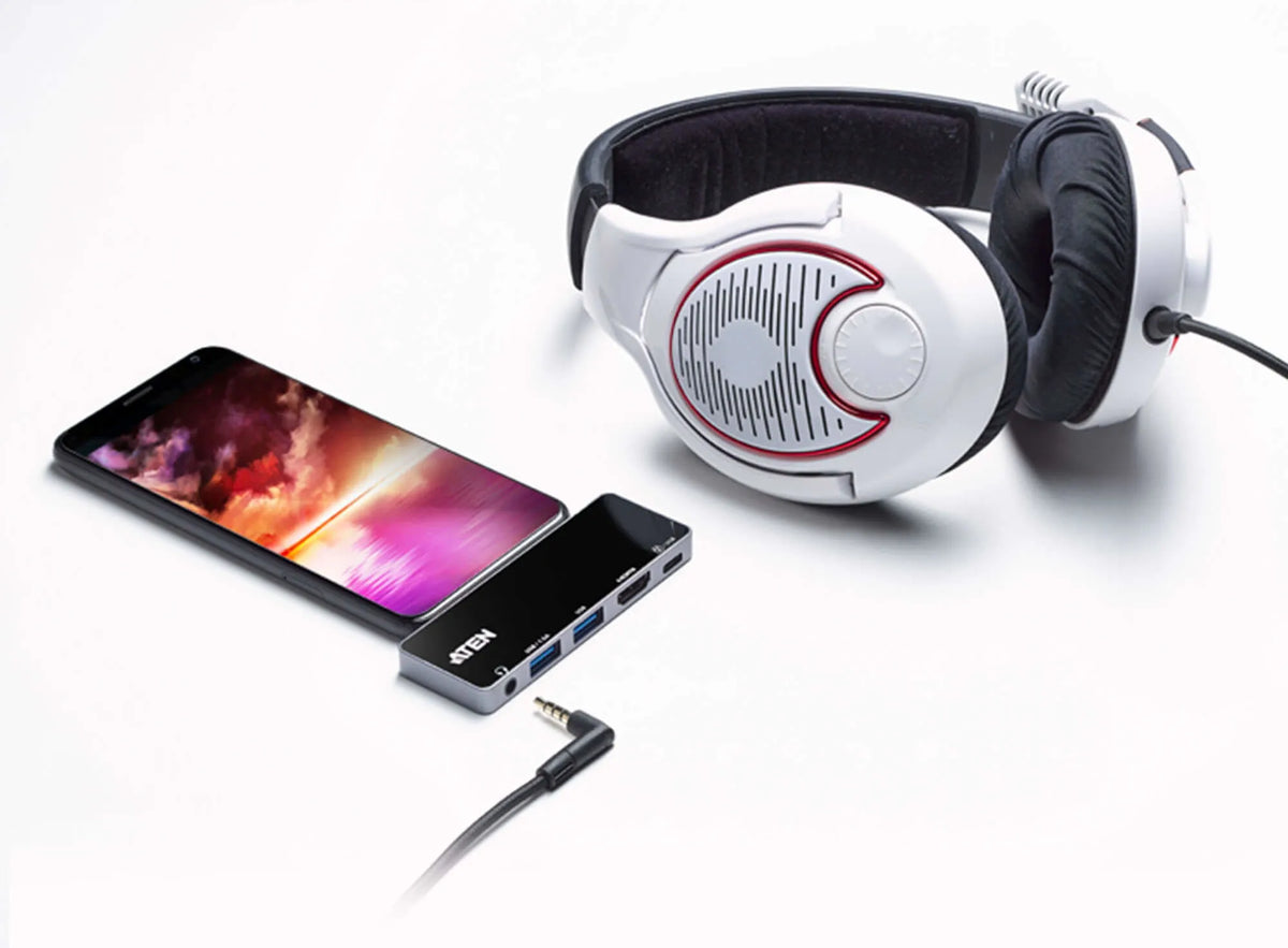 Image 8 for ATEN UH3238 USB-C Travel Dock