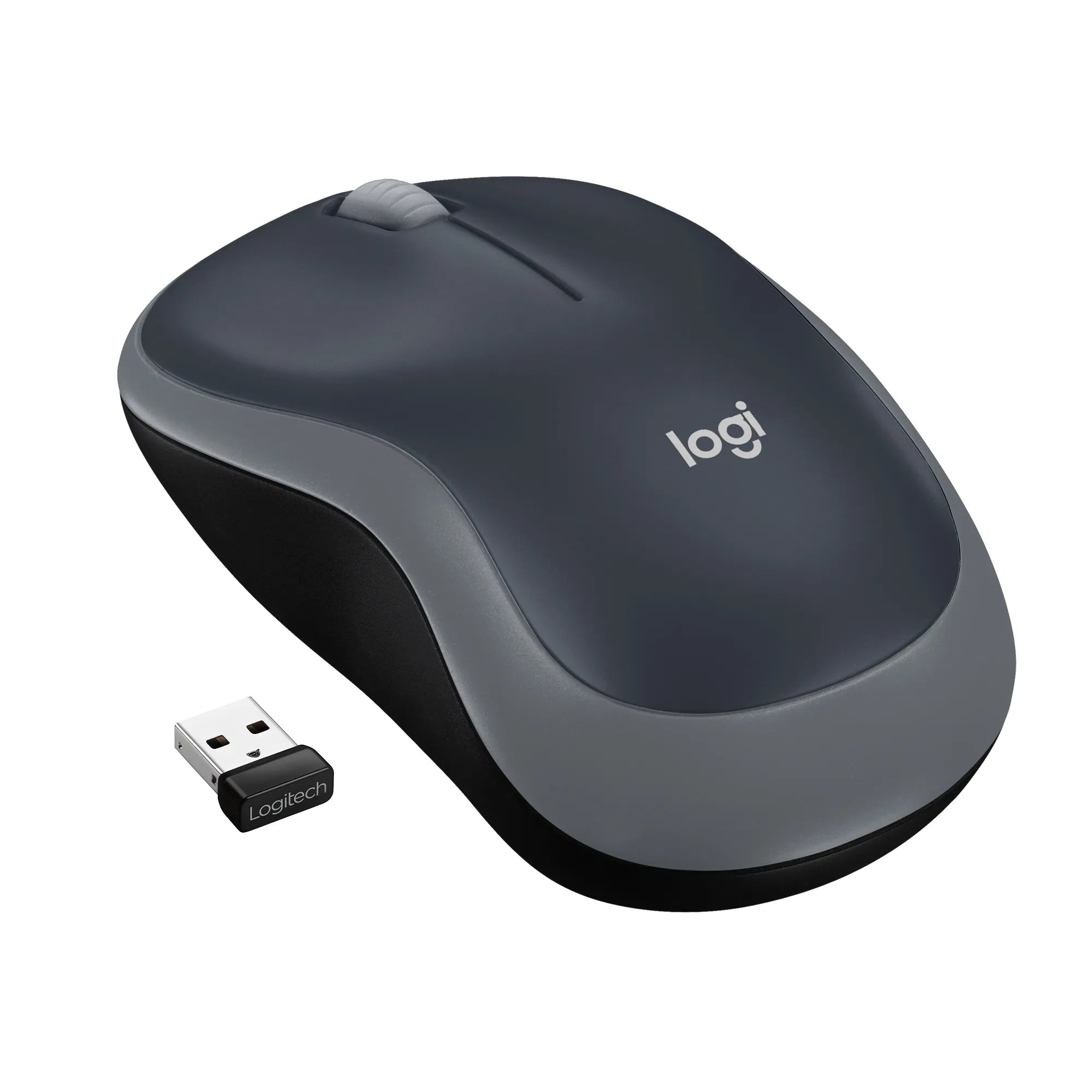 Image 4 for Logitech M185 Wireless Mouse - Black and Grey