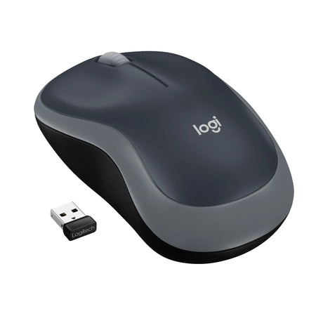 Image 4 for Logitech M185 Wireless Mouse - Black and Grey