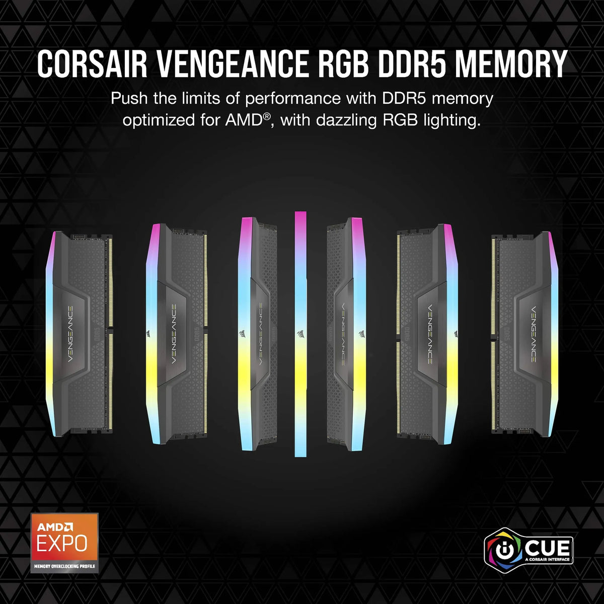 Image 10 for Corsair VENGEANCE RGB DDR5 32GB Memory Kit