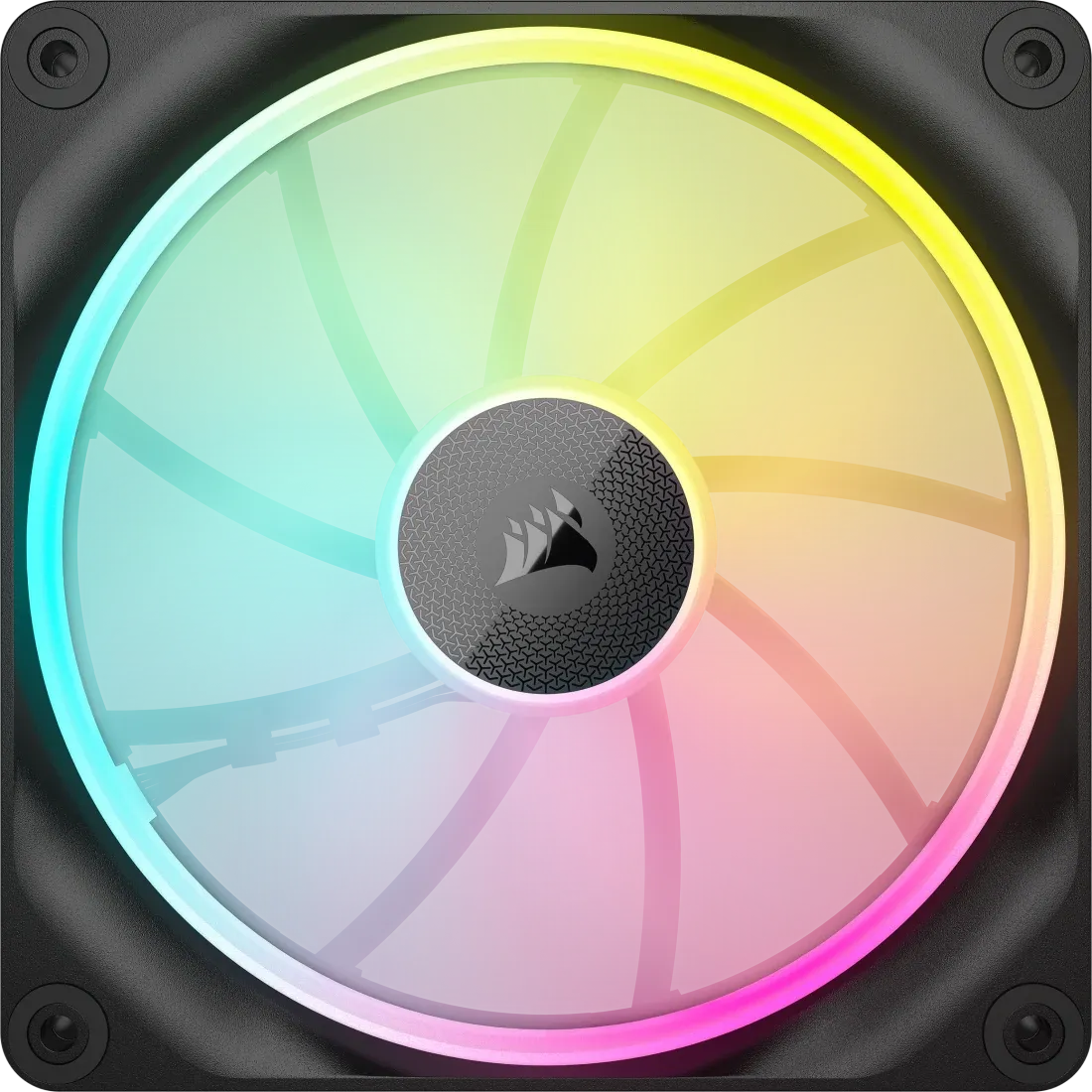 Image 3 for Corsair iCUE LINK LX140 RGB 140mm PWM Fan Dual Pack with System Hub