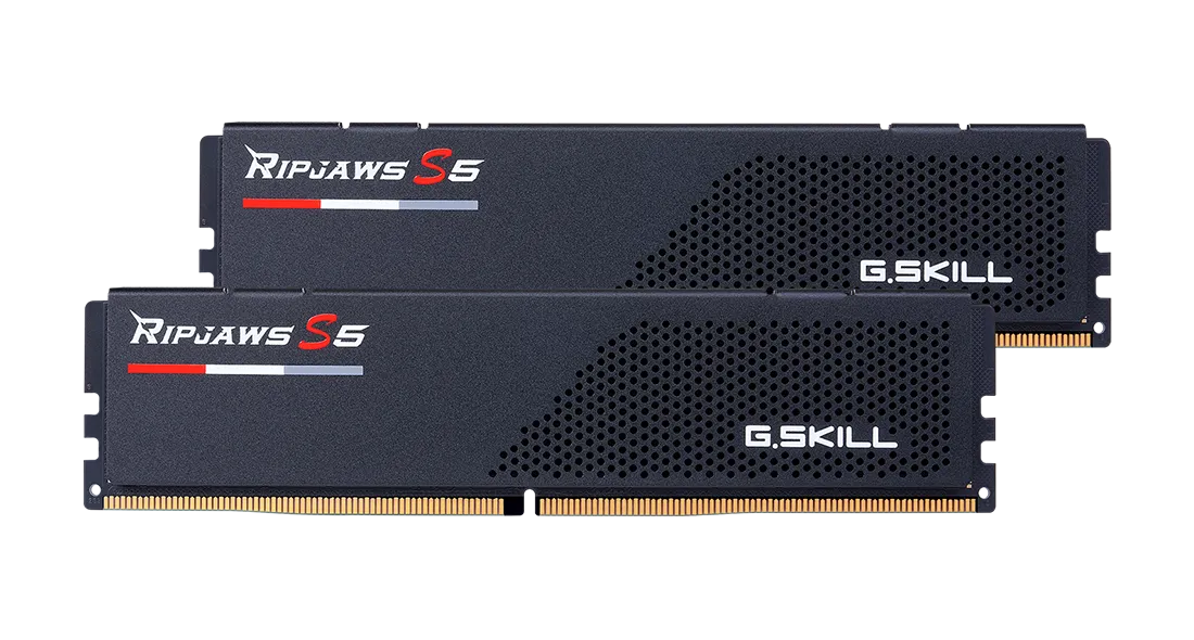 Image 1 for G.Skill Ripjaws S5 DDR5 5600MHz 32GB Kit - Black