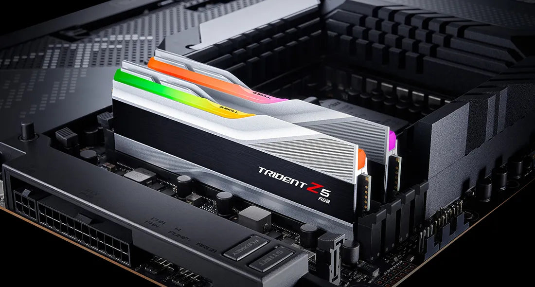 Image 5 for G.Skill Trident Z RGB DDR5 6000MHz 32GB Kit - Silver