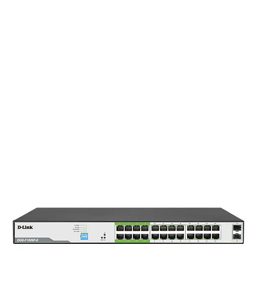 Image 2 for D-Link 26-Port Gigabit PoE Switch with Long Range