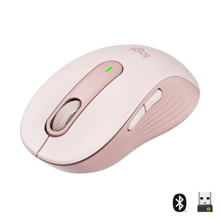 Image 2 for Logitech M650 Signature Wireless Mouse - Rose (Bluetooth)