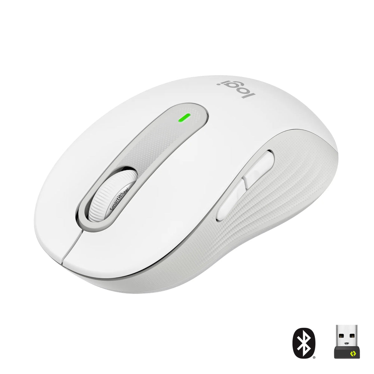 Image 6 for Logitech M650 Signature Wireless Mouse - Off-White
