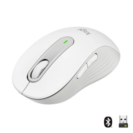 Image 5 for Logitech M650 Signature Wireless Mouse - Off-White