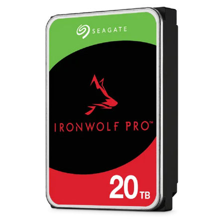 Image 1 for Seagate IronWolf Pro ST20000NT001 20TB 3.5-inch Internal NAS HDD 7200 RPM