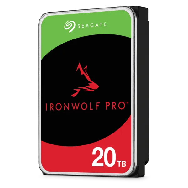 Image 1 for Seagate IronWolf Pro ST20000NT001 20TB 3.5-inch Internal NAS HDD 7200 RPM