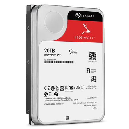 Image 4 for Seagate IronWolf Pro ST20000NT001 20TB 3.5-inch Internal NAS HDD 7200 RPM