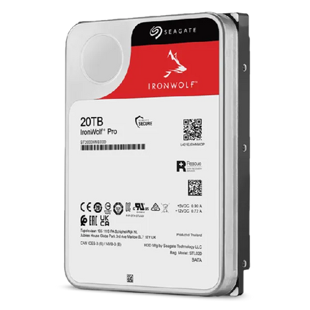 Image 5 for Seagate IronWolf Pro ST20000NT001 20TB 3.5-inch Internal NAS HDD 7200 RPM
