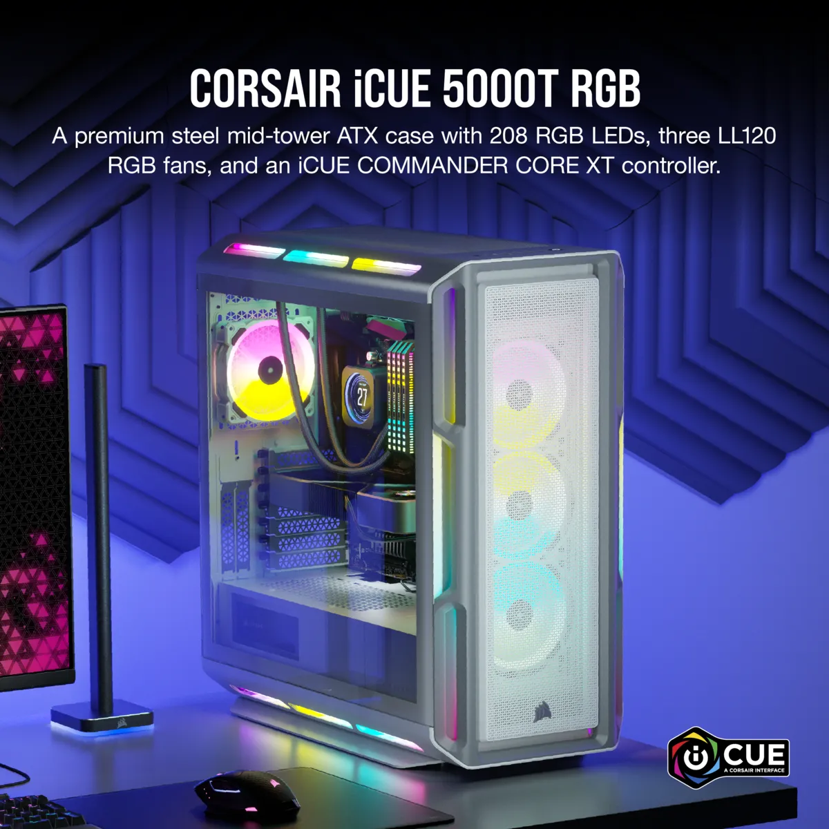 Image 3 for Corsair 5000T RGB Mid-Tower PC Case