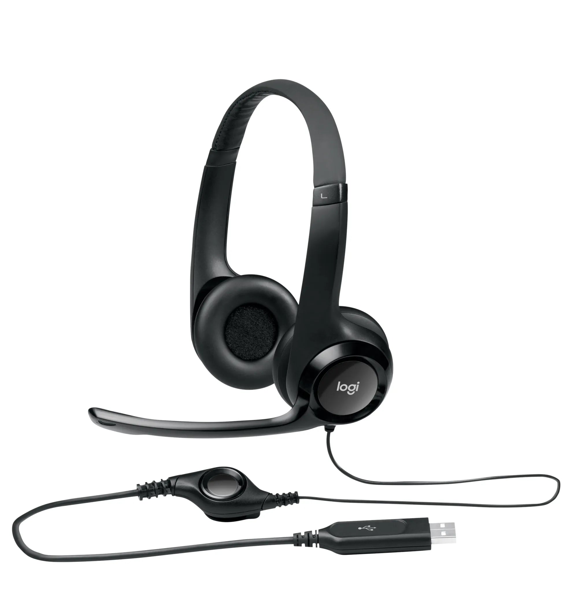 Image 4 for Logitech H390 USB Stereo Headset - Black