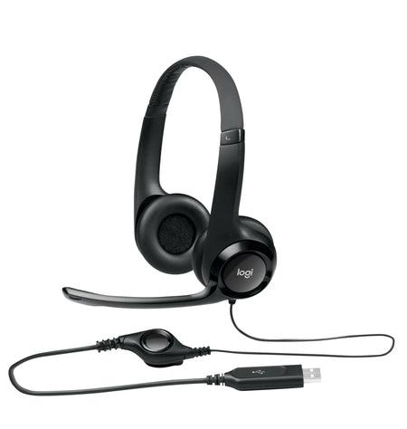 Image 4 for Logitech H390 USB Stereo Headset - Black