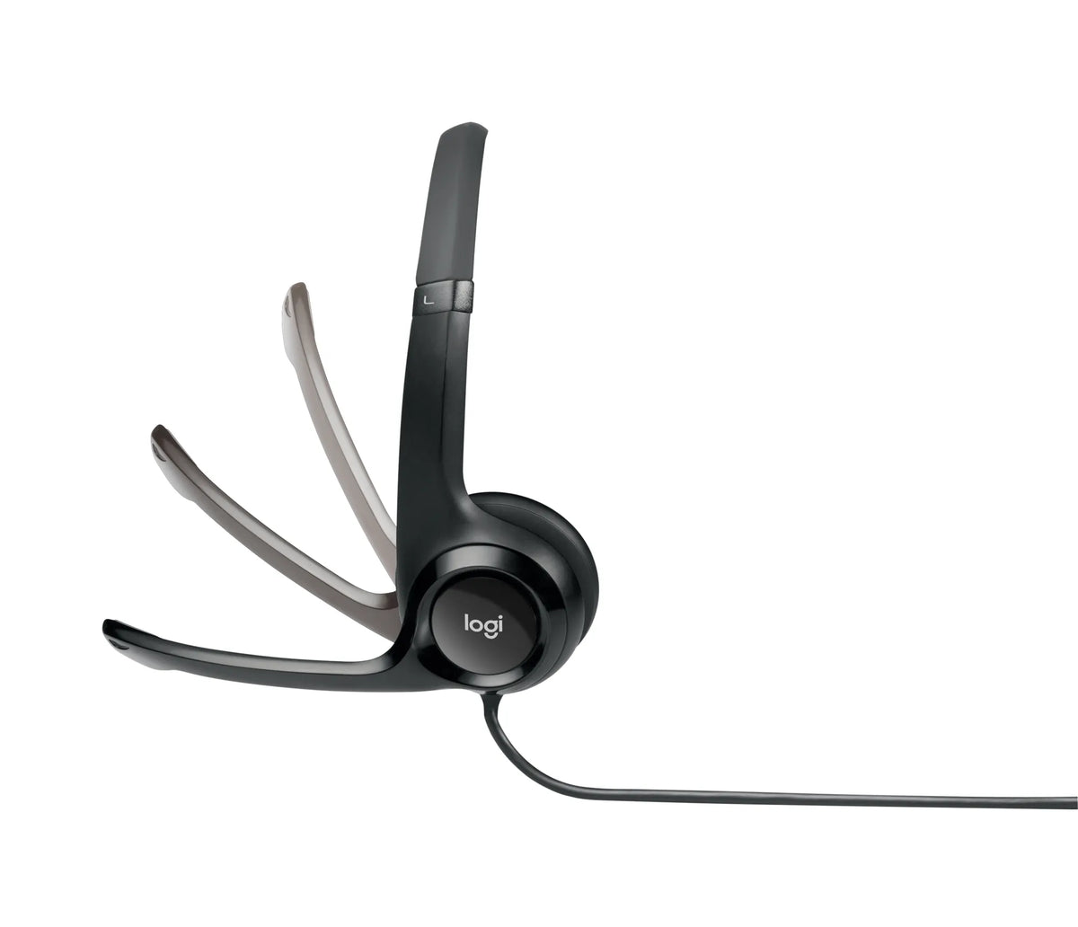 Image 5 for Logitech H390 USB Stereo Headset - Black