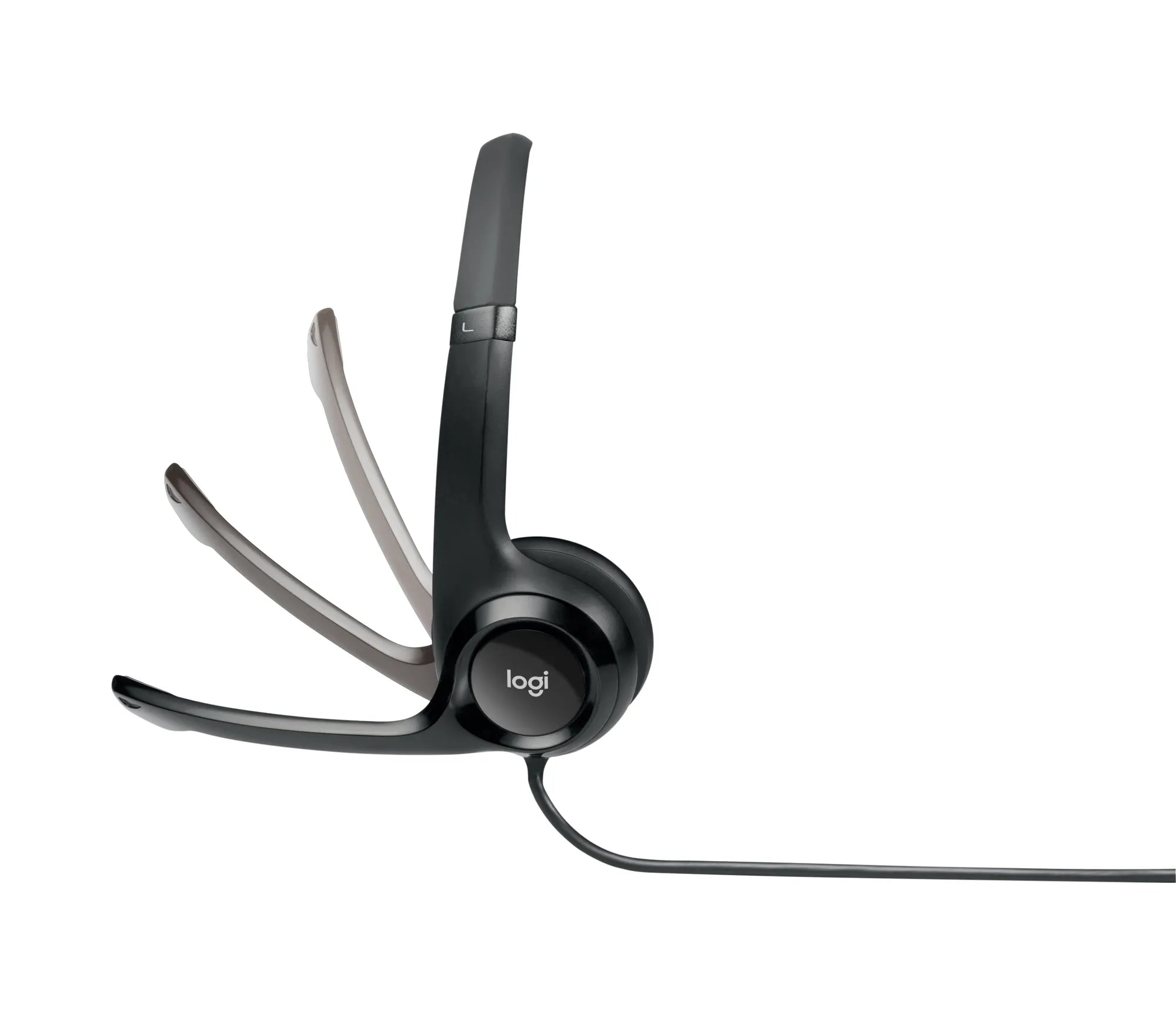 Image 5 for Logitech H390 USB Stereo Headset - Black