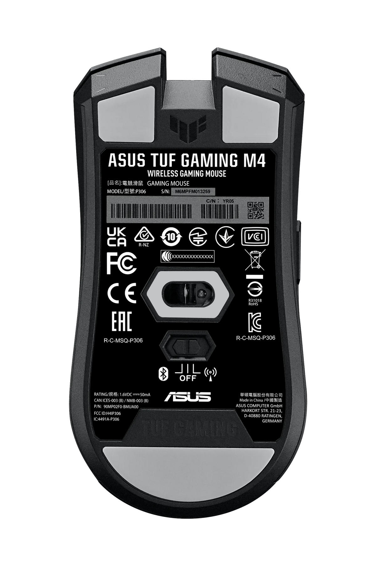 Image 1 for ASUS TUF Gaming M4 WL Wireless Gaming Mouse