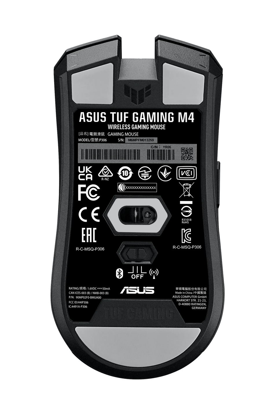 Image 1 for ASUS TUF Gaming M4 WL Wireless Gaming Mouse