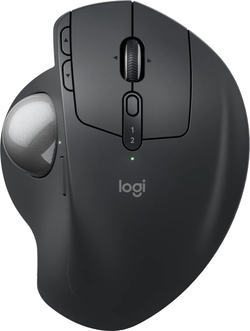 Image 2 for Logitech MX Ergo S Advanced Wireless Trackball - Graphite