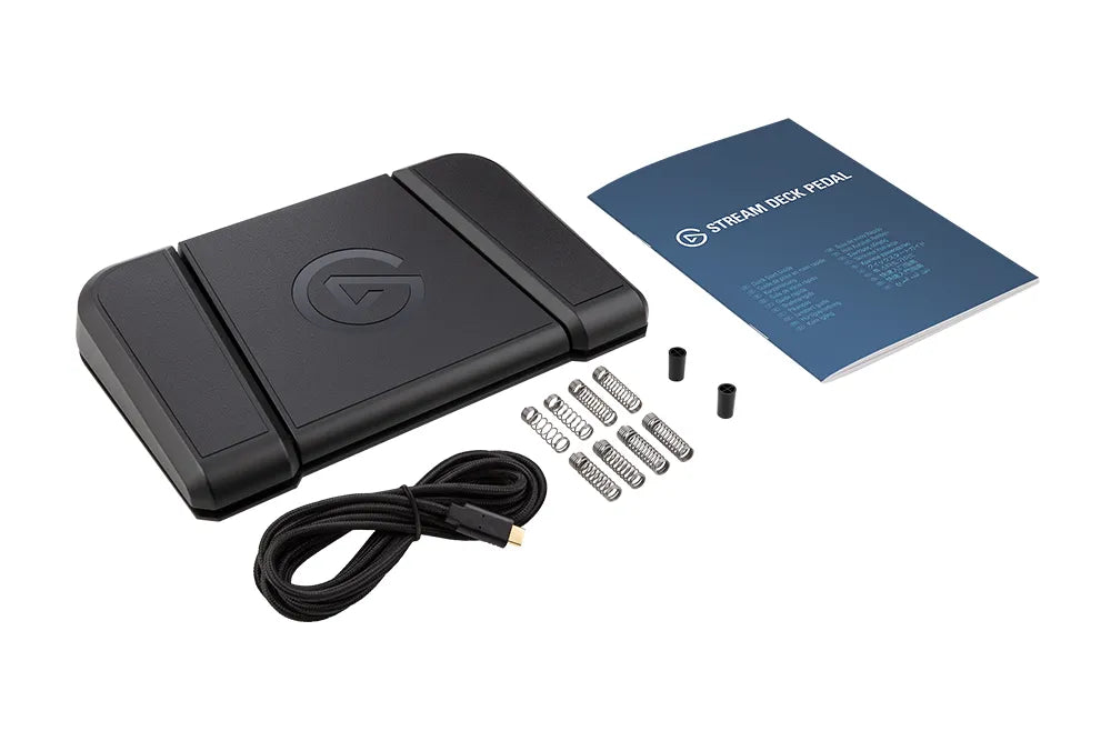 Image 1 for Elgato Stream Deck Pedal - Hands-Free Foot Controller for Streaming