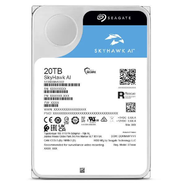Image 3 for Seagate Skyhawk AI 12TB Surveillance Hard Drive