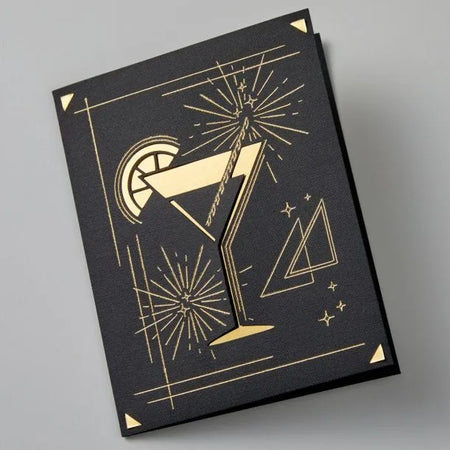 Image 1 for Cricut Insert Cards - Foil Celebration, 11.4cm x 15.9cm (8-Pack)